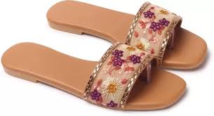 Embroidered Slippers